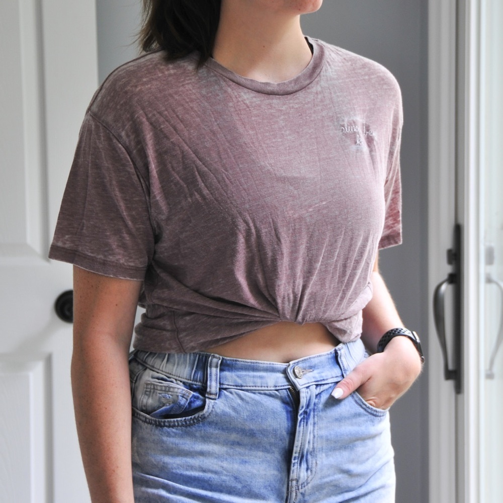 Nude Pink T-Shirt: “Always Be Kind”